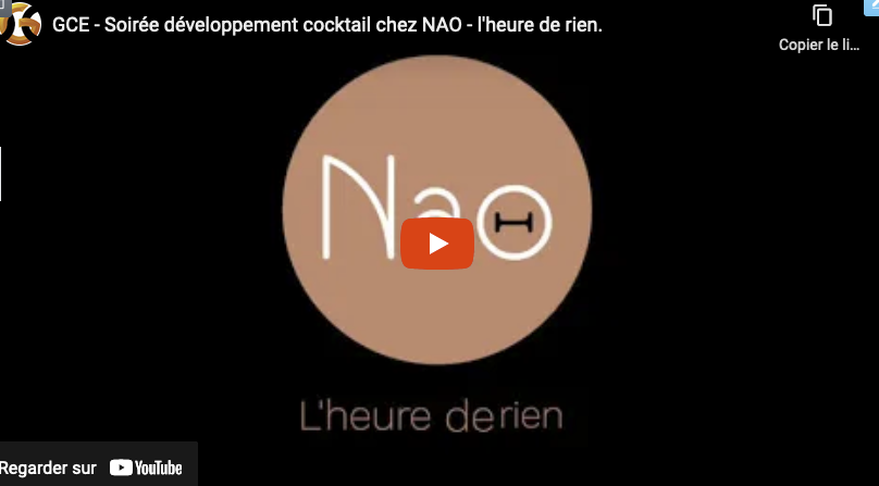 Lire la suite à propos de l’article Soirée Developpement Cocktail  “Nao” à Clermont-Ferrand